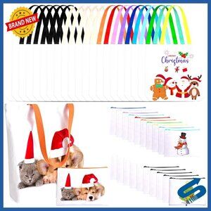 Canvas Tote Bags Bulk Set DIY Sublimation Heat Transfer Reusable Grocery